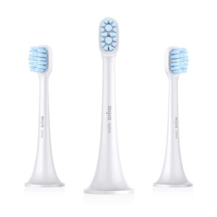 Насадка для электрической щетки Xiaomi Mi Electric Toothbrush (3-pack, mini) Light Grey